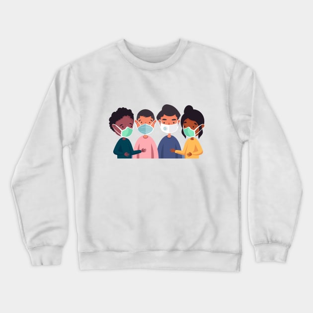 Social Distancing 2020 Crewneck Sweatshirt by This is store